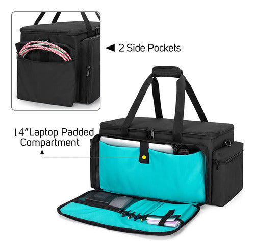 LoDrid Cable File Gig Bag With Removable Padded Bottom 2