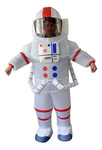 Generic Inflatable Adult Astronaut Costume Fun Parties 210cm 4