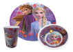 Stor Disney Children's Melamine Set - 3 Pieces Plate, Cup, and Bowl 1