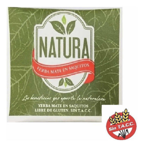 Natura Mate Cocido En Saquitos Ensobrados X50 Sin Tacc Mpdulcinea 0