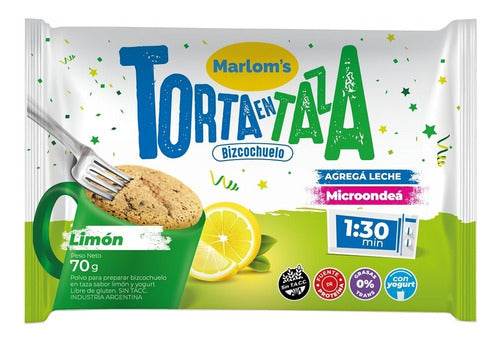 Marlom's Bizcochuelo Tortaza - Limón 1