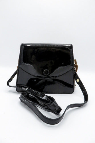 Las Pepas Vicenza Black Handbag 0