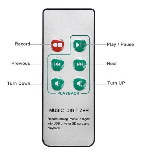 Hopcentury Digitalizador De La Captura De Audio Recorder 4