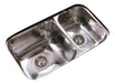 Johnson Double Kitchen Sink Stainless Steel R37/18 CR Dobl 0