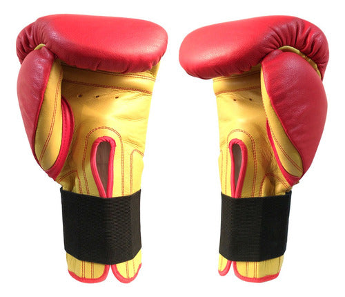 Corti Boxing Gloves 16 Oz Leather Kickboxing Professionals 35