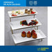 Moderno Bazar Set X6 Fuentes Plana Chica Bandeja Ceramica Blanca 25x15 Rectangular 7