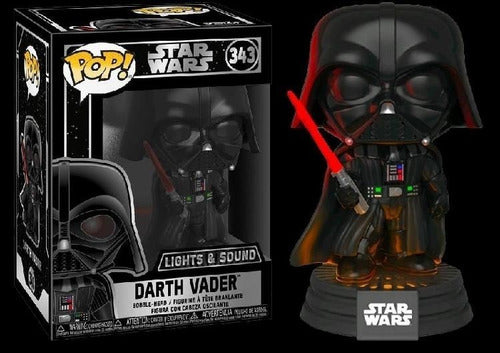 Darth Vader with Light Funko Pop #343 Electronic Star Wars 1