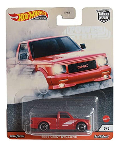 Hot Wheels 1991 GMC Syclone, [Rojo] Car Culture 0