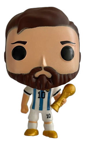 Funko Pop Messi 10 Muñeco Argentina Mundial Qatar 2022 1