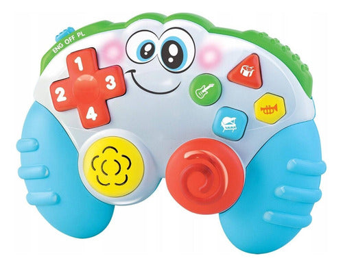 Happkid Joystick Bilingue Game Controller Educativo Infantil Sonidos 0