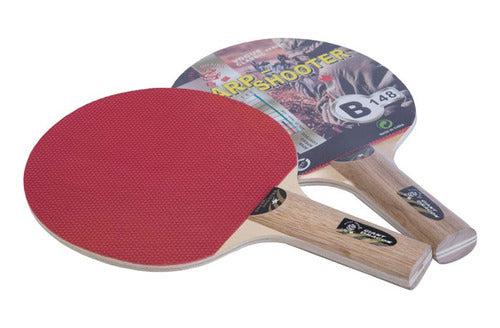 Giant Dragon Set Ping Pong 2 Paletas + 3 Pelotas Tenis De Mesa 3