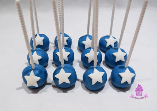 Captain America Star Cakepops - Sweet Table Birthday Party 0