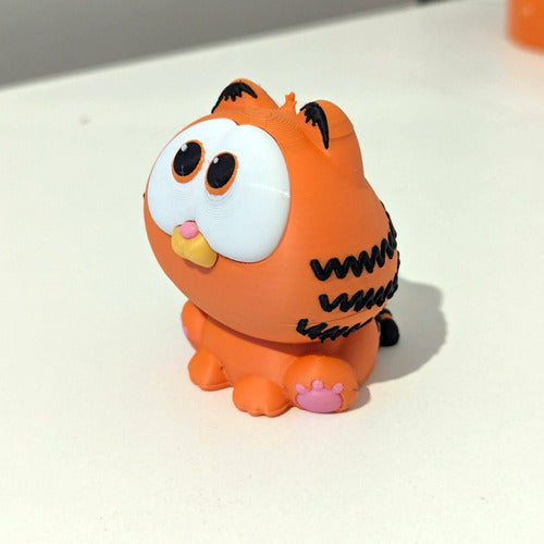 Garfield Figura Baby Impresion 3d 3