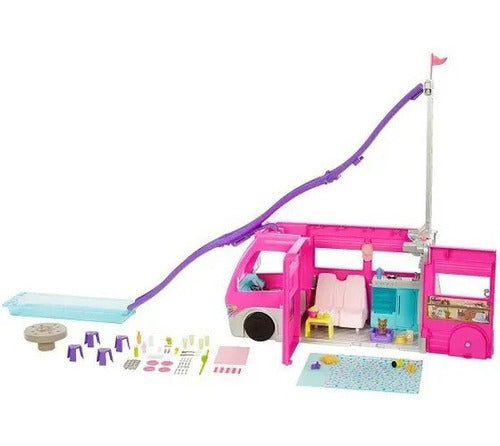 Trailer Dos Sonhos Dream Camper Barbie - Mattel Hcd46 3