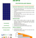 Solar Panel of 36 Poli Cells 160W Amerisolar 1
