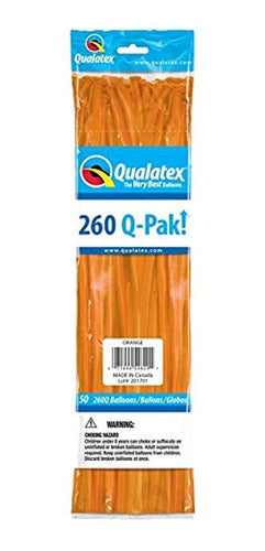 Qualatex 646q Globos De Látex Naranja Mandarina (50ct) 0