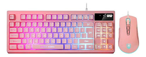 Kolmax Hunter RGB Gaming Keyboard and Mouse Combo, 87 Keys Gaming Keyboard 0