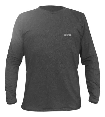 DRB Remera - Térmica Micropolar Gris Oscuro 3