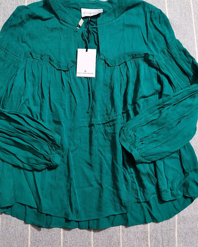 Blusa Verde Paula Cahen D'Anvers 0