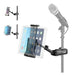 Moukey Adjustable Microphone Tablet Smartphone Mount 0