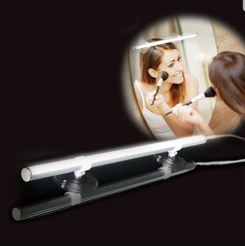 Beauty Bright Luz Led Para Espejo Con Ventosa Para Maquillaje 1