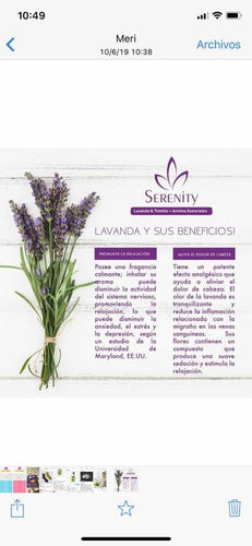 Serenity Lavender and White Thyme Pure Soap Official x 12 Units 1