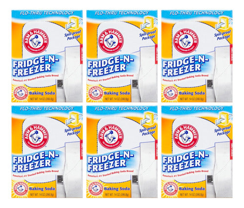 Arm & Hammer Elimina Olores Heladeras Bicarbonato X6 3c 0