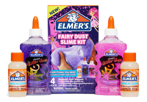 Elmer's Glitter Fairy Sparkle Slime Kit 4 Pieces 2190606 C 2