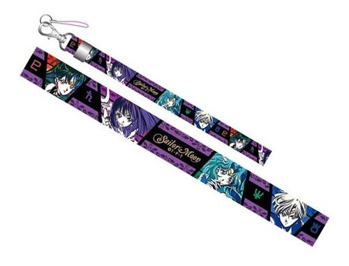 Haspero Sailor Moon Neck Strap - Soldiers Of The Outer Solar System 0