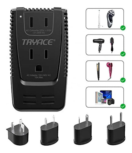 Upgrade Tryace - Convertidor De Voltaje De 2000 W, 0