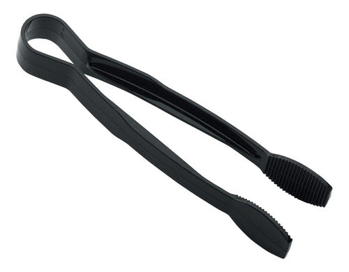 Cambro Flat Grip Tongs 23 Cm Black Polycarbonate 0