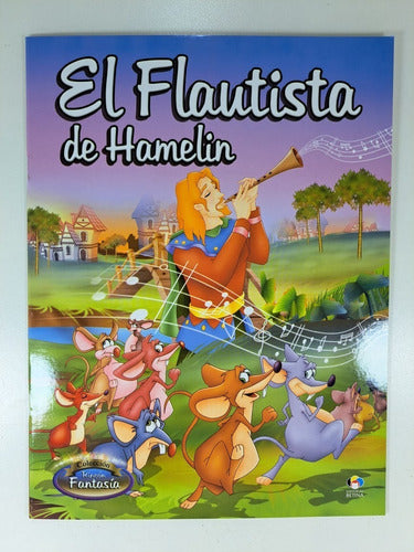 SORELLA LIBROS The Pied Piper of Hamelin - Rincón de Fantasía - Children's Book 1