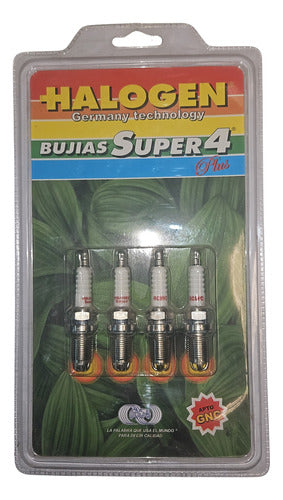 4 Halogen R9 R11 R19 Trafic Spark Plugs 0