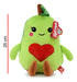 Medium Avocado Plush with Heart Kawaii Lovers 1710 1