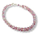 Swarovski Rose AB 2x Silver 925 Bracelet 7