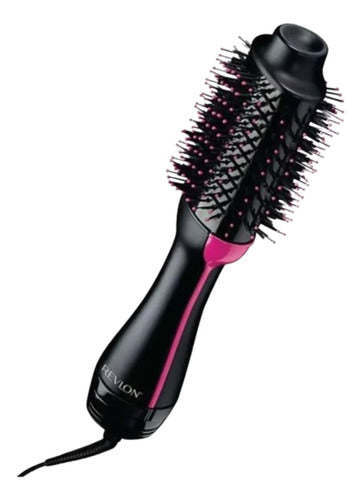 Revlon Cepillo Secador Y Voluminizador RVDR5222LA2A Negro Y Fucsia 0