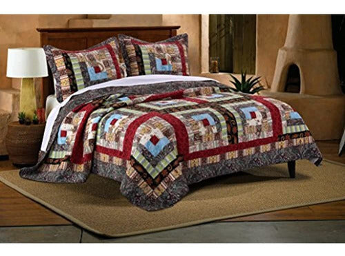 Greenland Home Colorado Lodge 2-Piece Twin/Twin XL Quilt Set 0