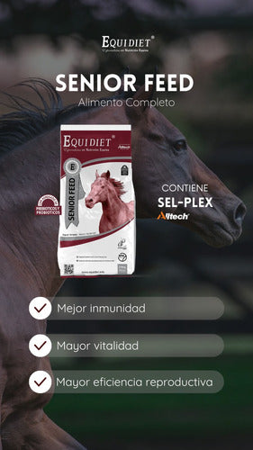 Equidiet Senior Feed 25kg - Alimento Para Caballos Adultos 1