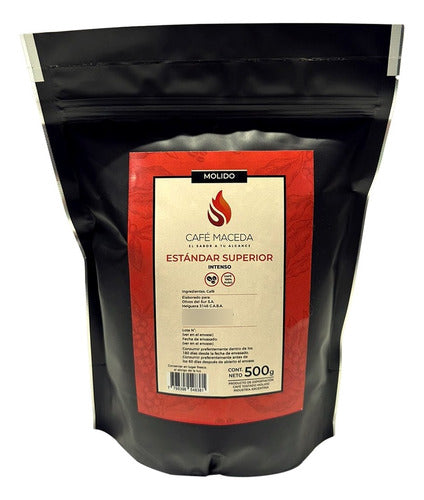 Café Maceda Molido Tostado 100% Puro X500g Estándar Superior 0