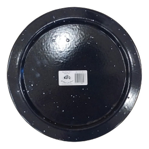 Kufo Vitrified Steel Serving Plate No. 27 0