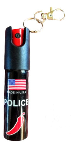 Personal Defense Combo: Tactical Anti-theft Flashlight + Mini Pepper Spray 1