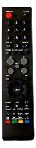 Control Remoto Para Tv Led Xion Ref234 0