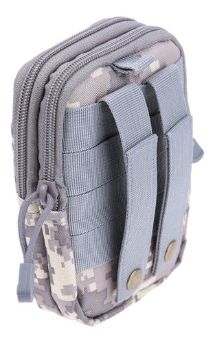 Riñonera Molle Edc Tactico Militar Porta Celular Acu 1