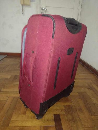 Medium Red Elf Suitcase 1