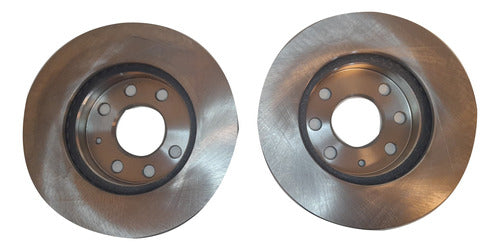 Cilbrake Kit X 2 Ventilated Brake Disc Chevrolet Corsa Classic 2