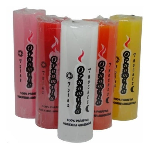 Orunmila 7-Day Candles - Assorted Colors (40 Units) 0