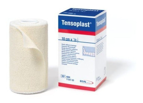 Vendas Tensoplast 10cm X 4,5mts Original Adhesivas Bandaje 0