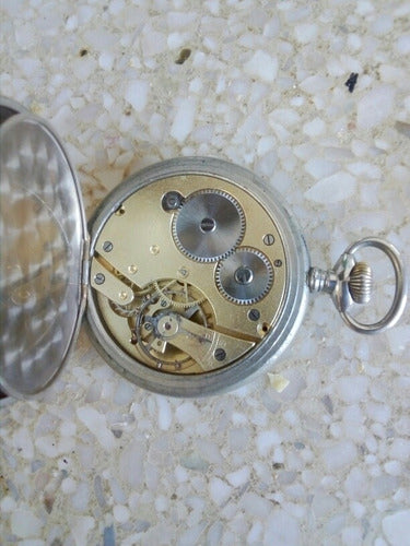 Antiguo Reloj Bolsillo Está Y Funciona Impecable 3