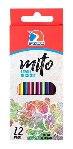 Lapices De Colores Ezco Mito X 12 Largos(x12cajas) 0