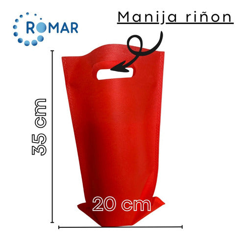 Romar Publicidad 500 Bolsas De Friselina 80grs Lisas 20x35cm 1